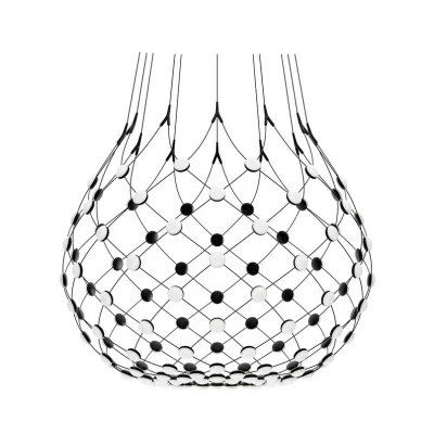 Afbeelding van Luceplan Mesh hanglamp Ø 100cm wireless 2m