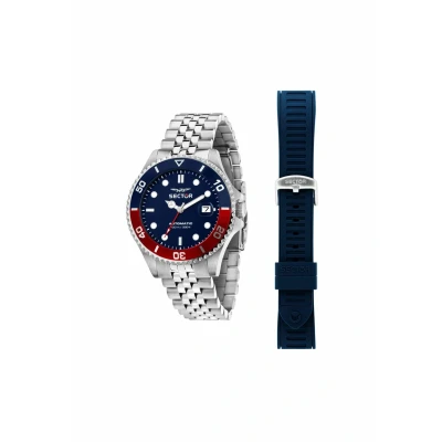 Afbeelding van Sector No Limits Horloge, Heren, Maat: One Size, Blu opaco