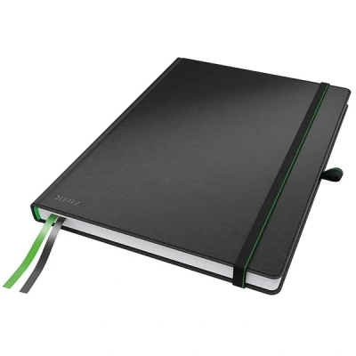 Image de Leitz complete 44720095 cahier 80 feuilles a4 ligné noir