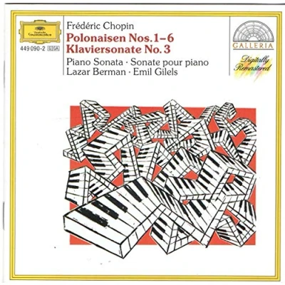 Afbeelding van Chopin: Polonaisen no 1 6, etc / Berman, Gilels