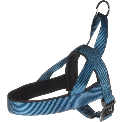 Afbeelding van Flamingo Abbi Noors Harnas Honden Blauw Xs 35 42cm 20mm 1st 190682