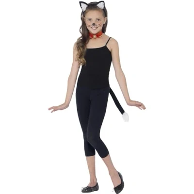 Afbeelding van SMIFFY&#039;S Zwarte kat set voor kinderen