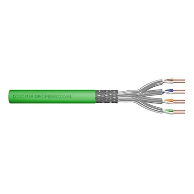 Afbeelding van Digitus DK 1843 VH 1, 100 m, Cat8.2, S/FTP (S STP), Groen