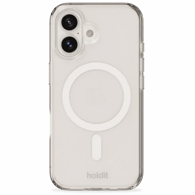 Afbeelding van Holdit Hoesje Geschikt voor iPhone 16 Plus MagSafe Case Wit