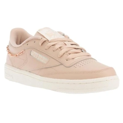 Afbeelding van Reebok Club C 85 Damessneakers, Pinstu Chalk Rosgol