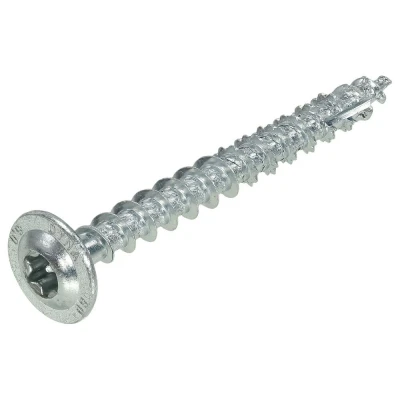 Afbeelding van Dynaplus houtbouwschroeven 8.0 x 50 mm tellerkop staal verzinkt TX40 (Per stuks)