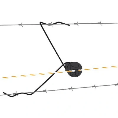 Afbeelding van Gallagher Isolateur à distance 30cm,p/25, Convient aux l&#039;élevage d&#039;animaux