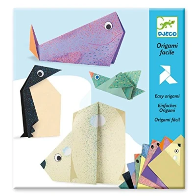 Image de Origami facile Les animaux polaires Djeco