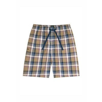 Afbeelding van Schiesser Bermuda Pyjamabroek, Heren, Maat: 54, Nougat