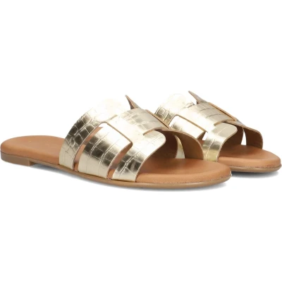 Afbeelding van Notre V 179874 Slippers Dames Goud Maat 42