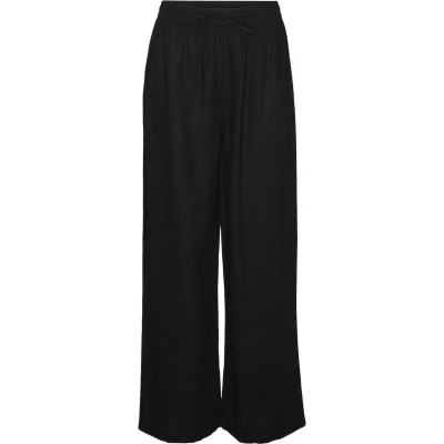 Afbeelding van Vero Moda Vmlinn Pants Broek, Dames, Maat: XS, Black