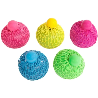 Afbeelding van Knijpbal Neon Parelmoer