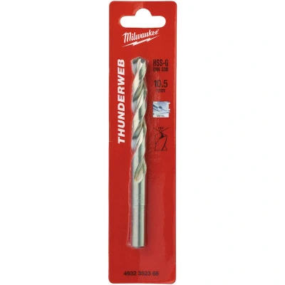 Afbeelding van MILWAUKEE 4932352368 THUNDERWEB HSS G metaalboor 10,5x133x87mm