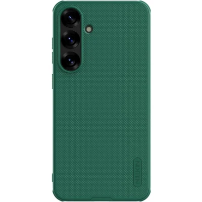 Afbeelding van Nillkin Super Frosted Shield Hoesje Geschikt voor Samsung Galaxy S25 Back Cover Groen