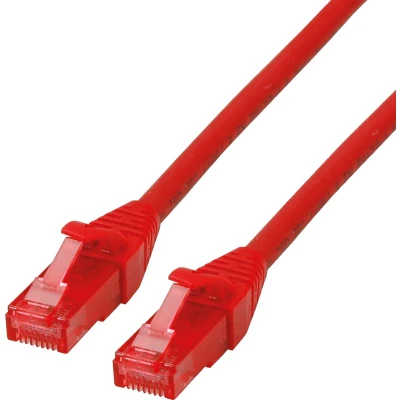 Afbeelding van ROLINE Patchkabel Cat.6 UTP, Component Level, LSOH, rood, 3 m