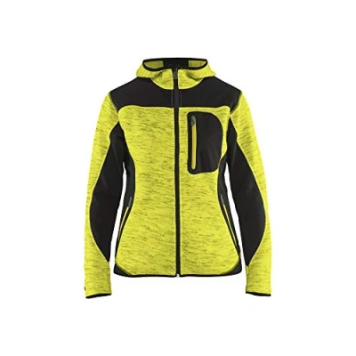 Afbeelding van Blaklader Dames Vest met Softshell 4931 2117 High Vis Geel/Zwart