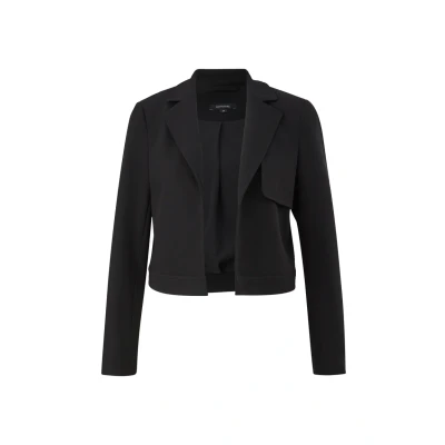 Afbeelding van comma Kurzer Blazer AUS Viskosemix Blazer, Dames, Maat: 42, Schwarz