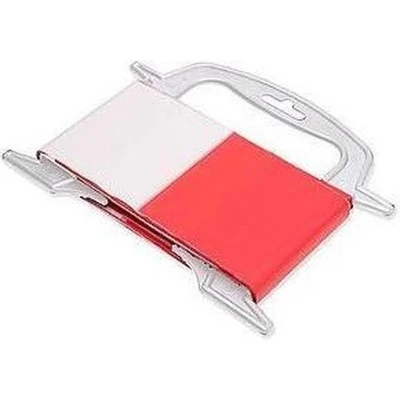 Afbeelding van Dulimex afzetlint rood wit 25 mtr. op haspel