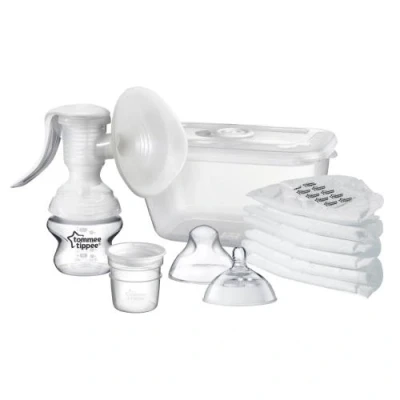Image de Tire lait manuel + Accessoires Tommee Tippee Blanc