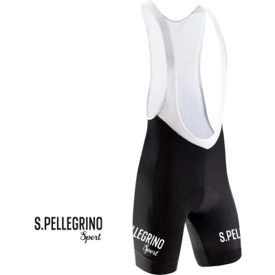 Afbeelding van Retro Wielerbroek San Pellegrino REDTED ZWART M