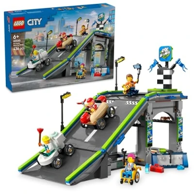 Image de LEGO® City 60460 Zéro limite : rampe pour bolides de course
