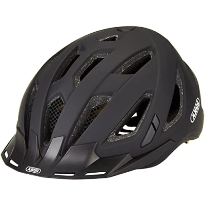 Afbeelding van Abus Urban I 3.0 MIPS E bike helm Veiligheid met LED achterlicht Velvet zwart L