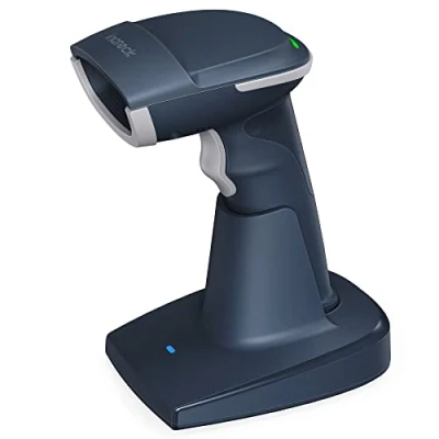 Image de Inateck scanner de code barres 1d/2d sans fil, bluetooth 5.0, base intelligente 2.4ghz, sur écran