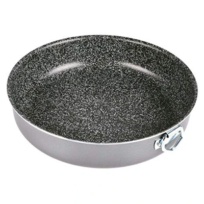 Image de ALLUFLON Tradition Italia Moule à gâteau, aluminium, Rond, noir, 28 cm