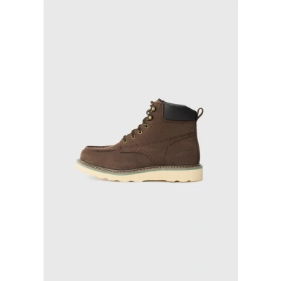 Afbeelding van Skechers Kadmiel Veterboots, Heren, Maat: 42, Chocolate leather Schoenen