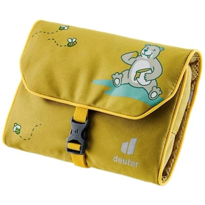 Afbeelding van Deuter Wash Bag Kids Toilettas Junior Turmeric Geel Toilettassen
