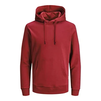 Afbeelding van JACK &amp; JONES Jjebasic Hoodie voor heren, Rio Red