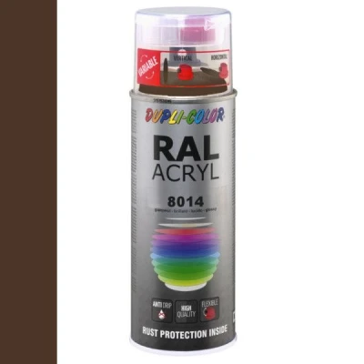 Afbeelding van Dupli Color Ral Acryl 8014 Sepia bruin Hoogglans 400 ml