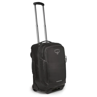 Afbeelding van Osprey Rolling Transporter Carry On black Handbagage koffer Trolley