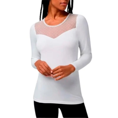 Afbeelding van YSABEL MORA 70015 Thermoshirt voor dames, Panacotta