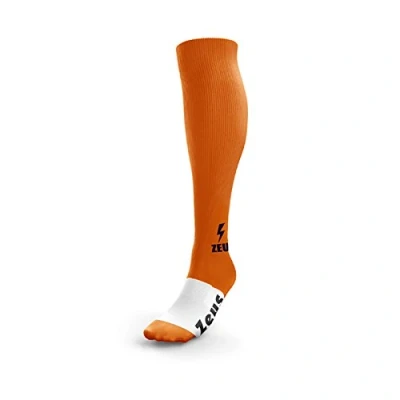 Afbeelding van Zeus Medias Calza Energy Senior Fuxia, Oranje