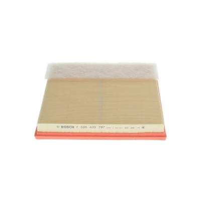 Afbeelding van BOSCH F 026 400 787 Luchtfilter 44,8mm 249mm 276,5mm Filter insert BMW: 5 Touring, Saloon