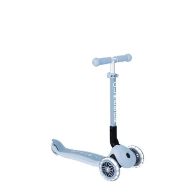 Image de Trottinette enfant 3 roues Globber Junior Foldable Lights Eco Blueberry
