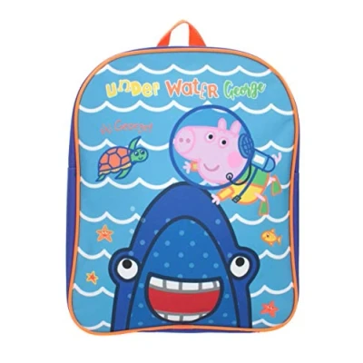 Afbeelding van Nickelodeon Rugzak George Blue Peppa Pig Junior 31 Cm