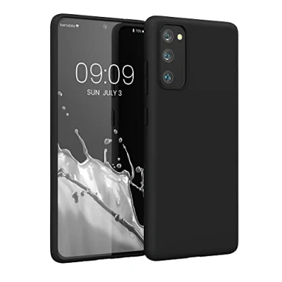 Afbeelding van kwmobile telefoonhoesje geschikt voor Samsung Galaxy S20 FE Hoesje smartphone Back cover in mat zwart