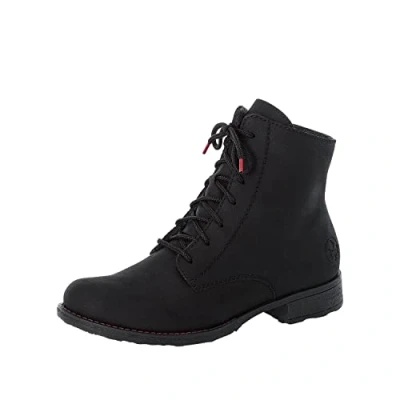 Afbeelding van Rieker 70821, dameslaarzen, zwart, 37 EU, zwart.