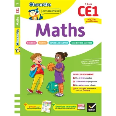 Image de Maths CE1 Cahier de soutien nouveau programme