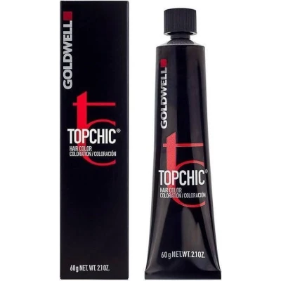 Afbeelding van Goldwell Topchic Haarverf @ Naturals 60ml 7/SB@BL middenblond silver beige blauw