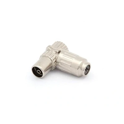 Afbeelding van HAAKSE TV PLUG 9.5mm/2.3mm VROUWELIJK METAAL (CV002M)