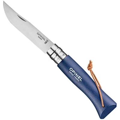 Afbeelding van Nr. 08 Blauw Oscuro Con Enlace van Cuero Blanco