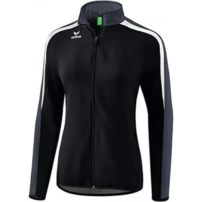 Afbeelding van Erima Liga 2.0 presentatiejack dames zwart/wit/donkergrijs