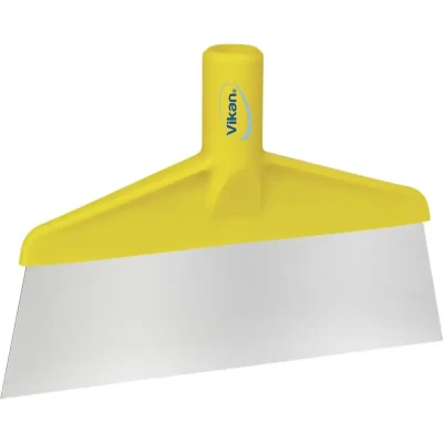 Afbeelding van Vikan Vloerschrapers Vloerschraper Polypropyleen Met Roestvrij Staal Blad 260x30x175mm Visuele Lengte Is 70mm Geel