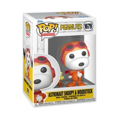 Image de Figurine Funko Pop Animation Peanuts S7 Astronaut Snoopy &amp; Woodstock