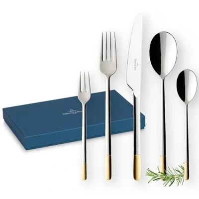 Afbeelding van Villeroy &amp; Boch Bestekset Ella Verguld 30 delig