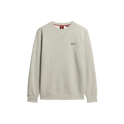 Afbeelding van Superdry Essential LOGO CREW Sweater, Heren, Maat: 3XL, Chambray blue