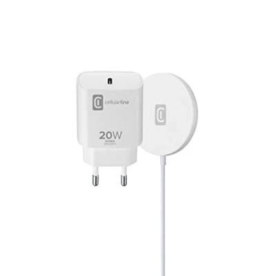 Afbeelding van Cellularline Kit lader magsafe, 20W, wit